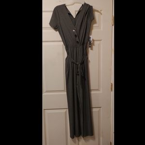 Gray jumpsuit